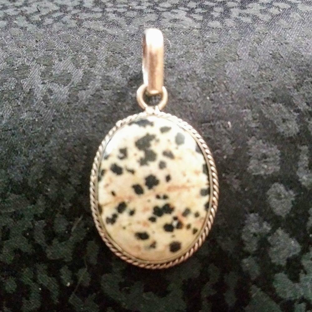 Dalmation Jasper & Sterling Silver
